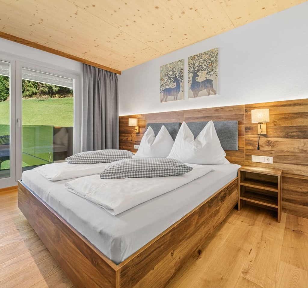 Gemütliche Schlafzimmer mit hochwertigen Betten