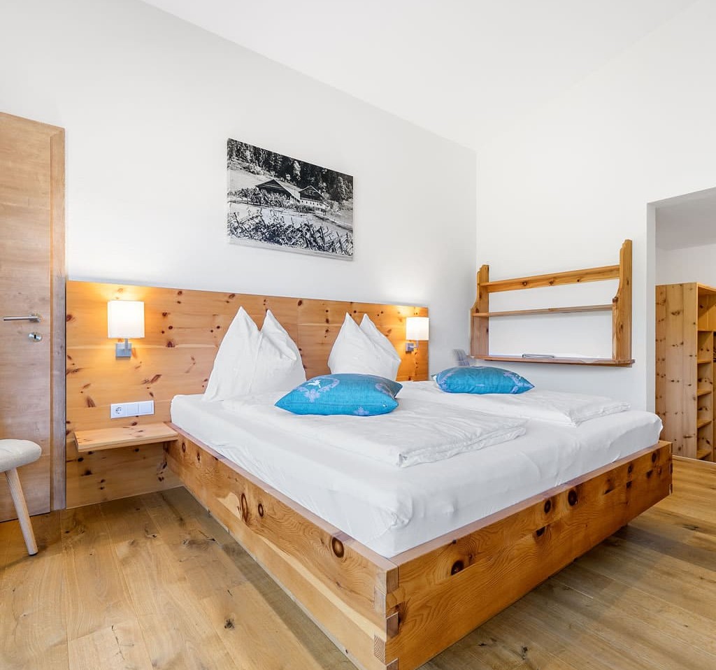 Gemütliche Schlafzimmer mit hochwertigen Betten