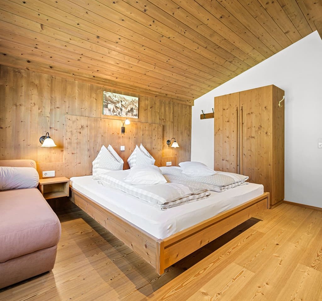 Gemütliche Schlafzimmer mit hochwertigen Betten