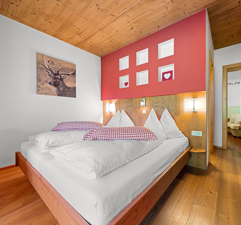 Gemütliche Schlafzimmer mit hochwertigen Betten