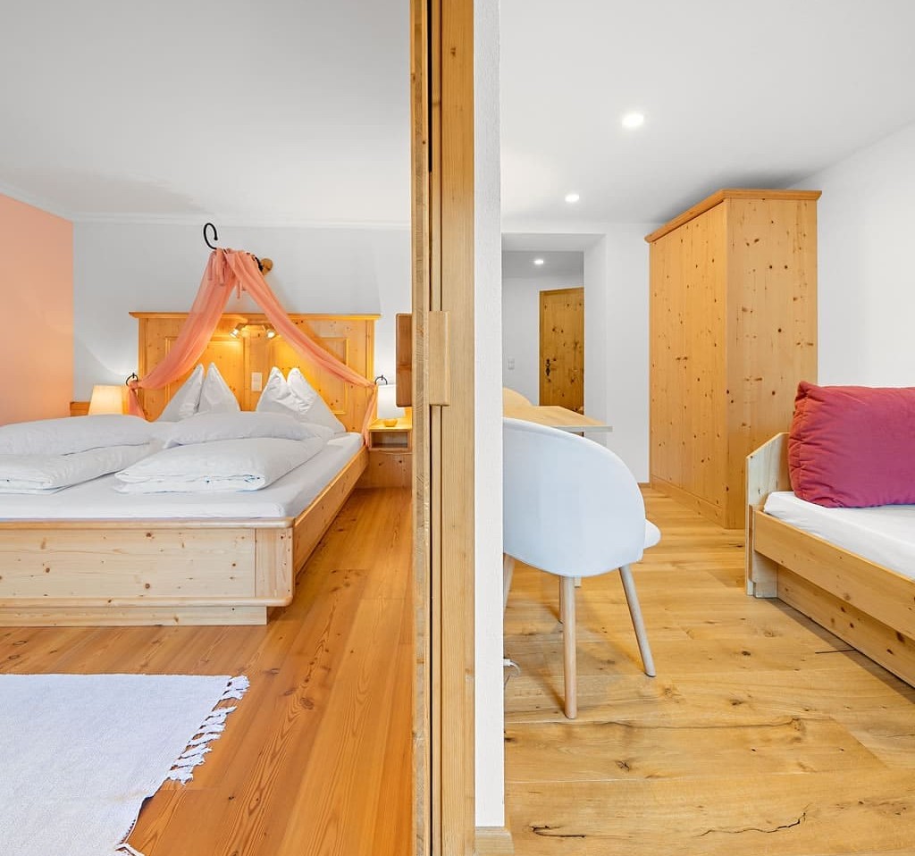 Gemütliche Schlafzimmer mit hochwertigen Betten