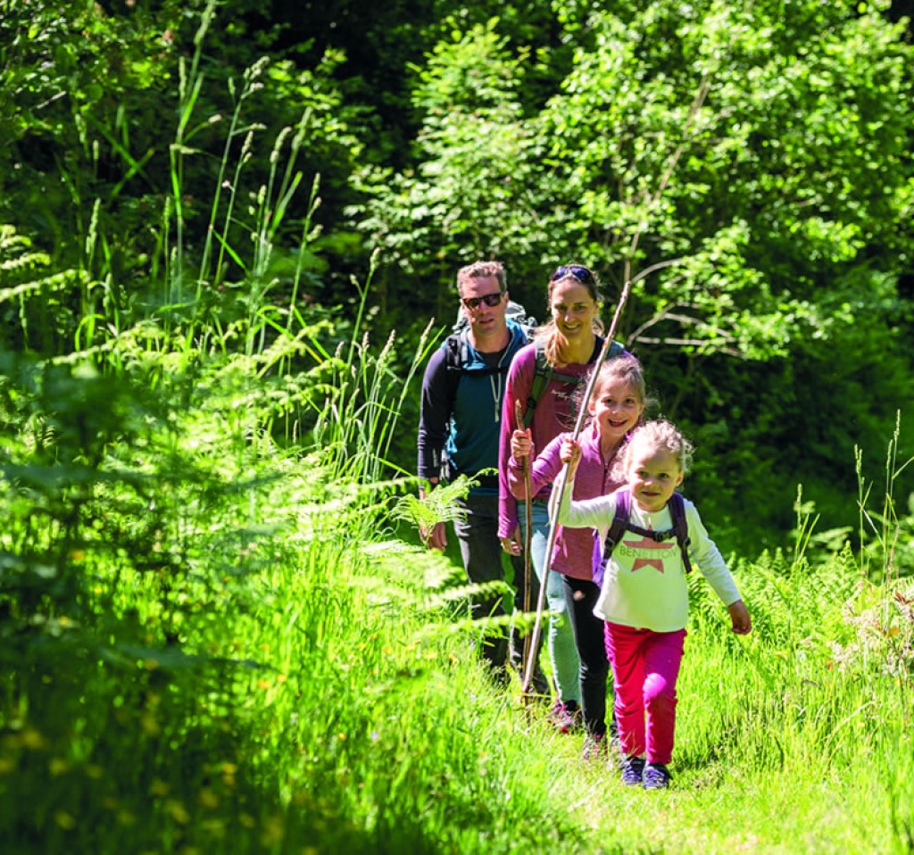 Familienfreundlcihe Wanderwege
