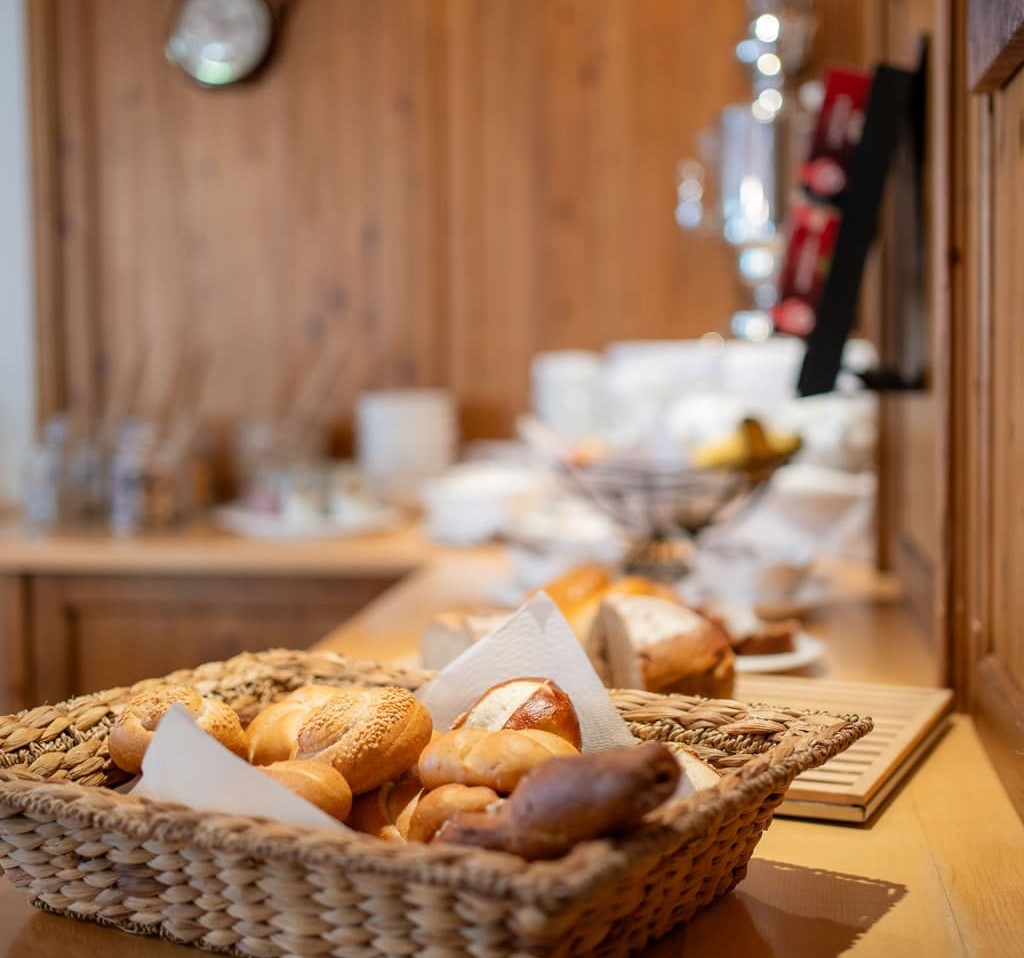 Täglich frisches Brot und Gebäck